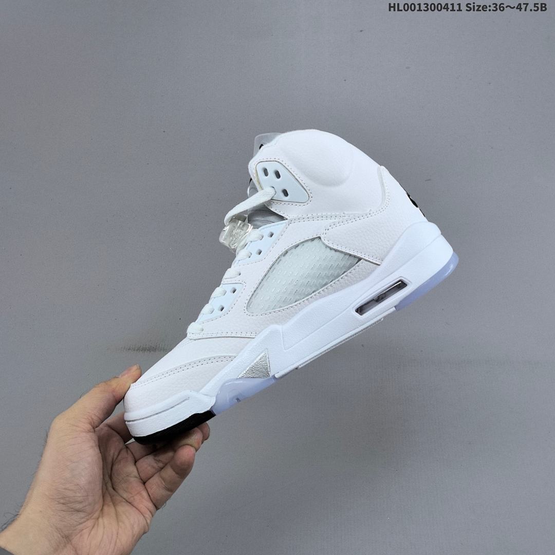 Air Jordan 5 Retro "Metallic White" AJ5 5 aj5 5 - foto 3