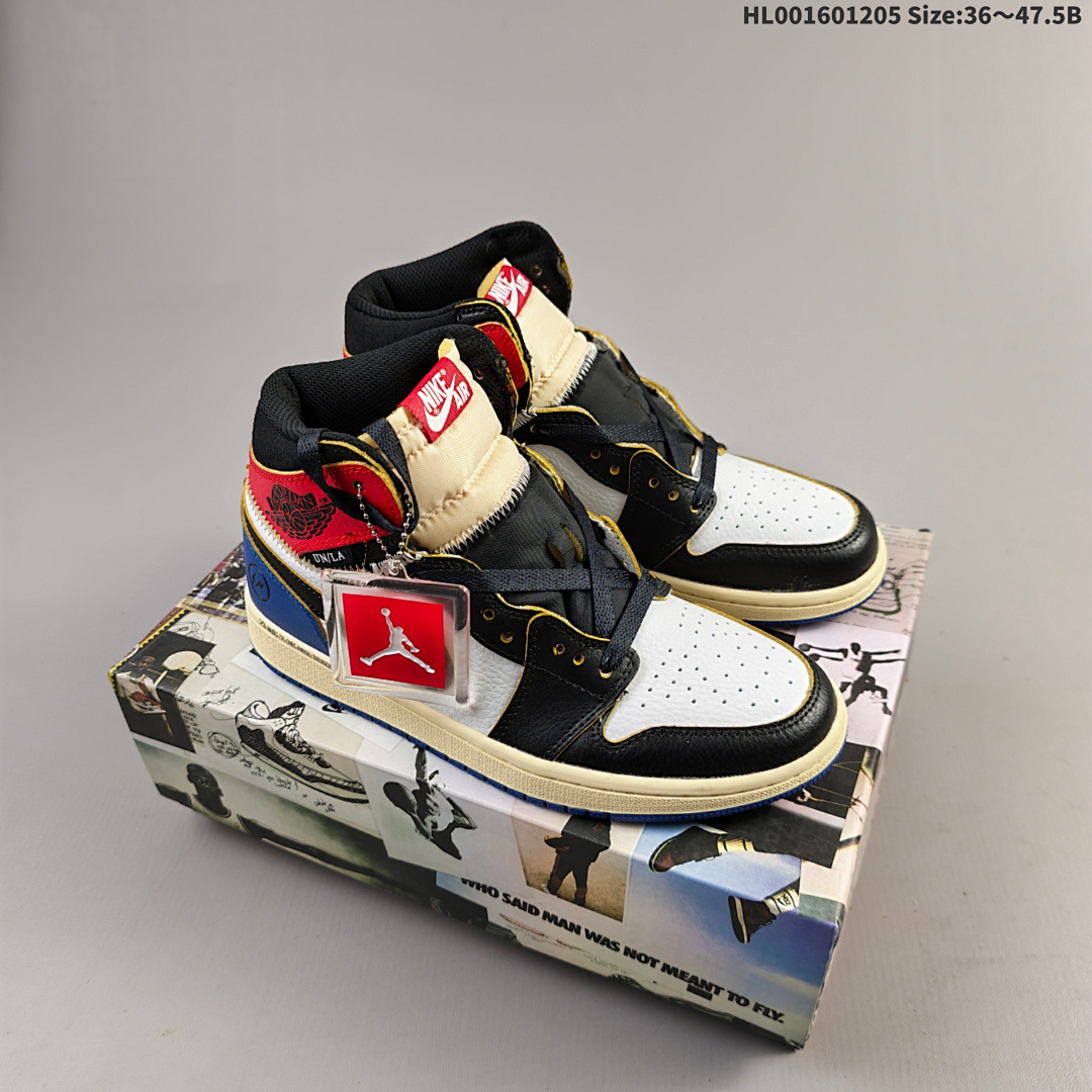 Union LA x Fragment Design x Air Jordan 1 Retro High OG "TOP3" AJ1 1 aj1