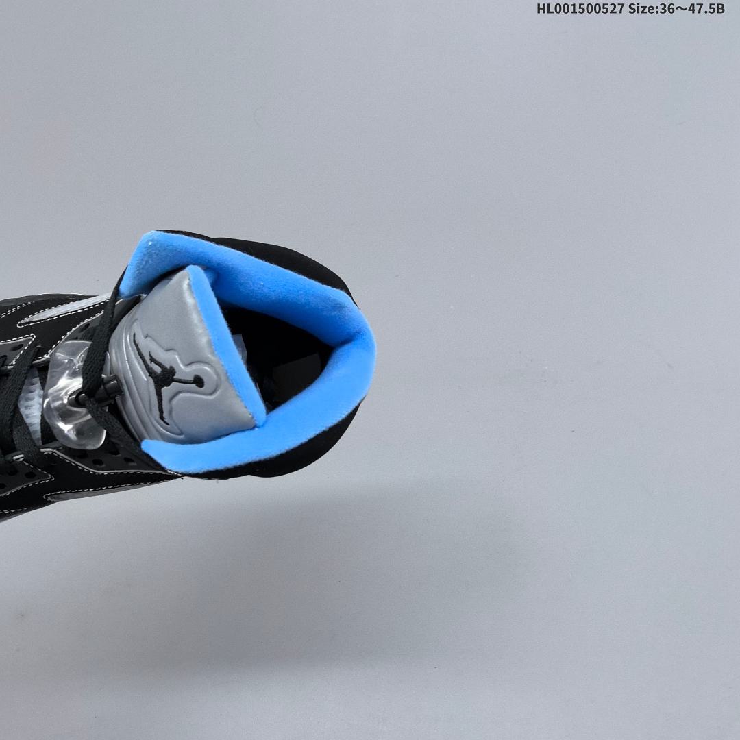 Air Jordan 5 Retro "Black University Blue" AJ5 5 aj5 5 - foto 9