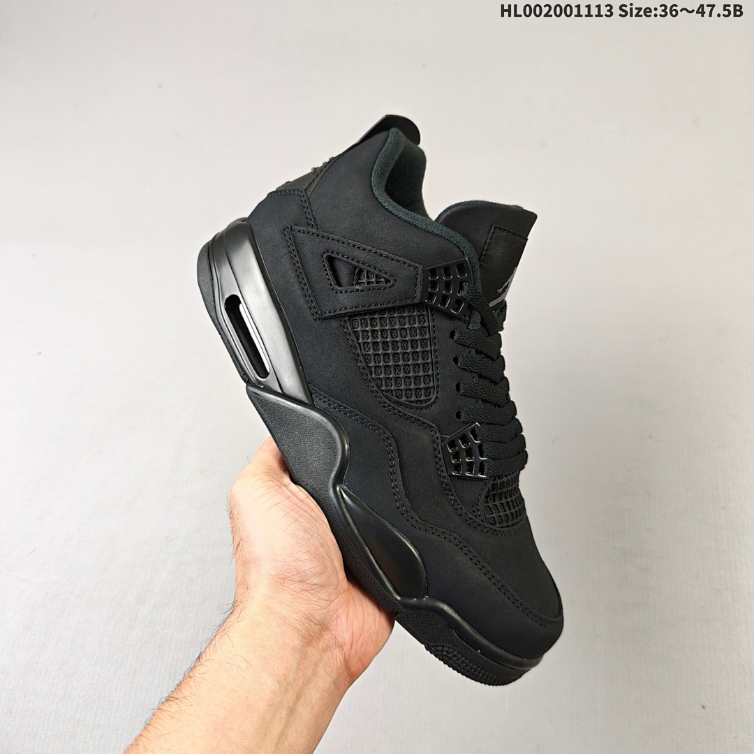 Air Jordan 4 Retro "Black Cat" AJ4 4 aj4 4 - foto 9