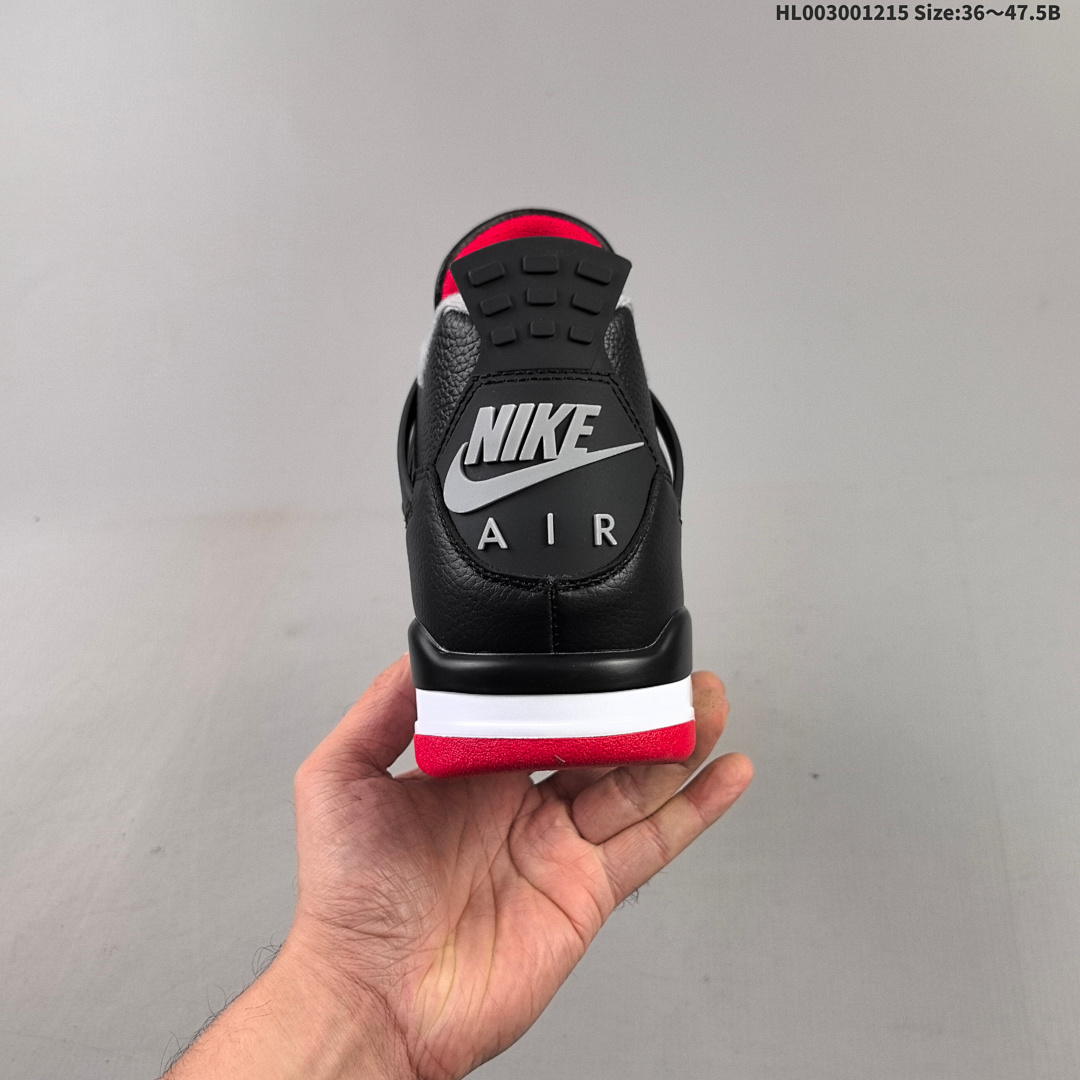 Air Jordan 4 Retro "Bred Reimagined" 2024 AJ4 4 aj4 4 2024 - foto 5