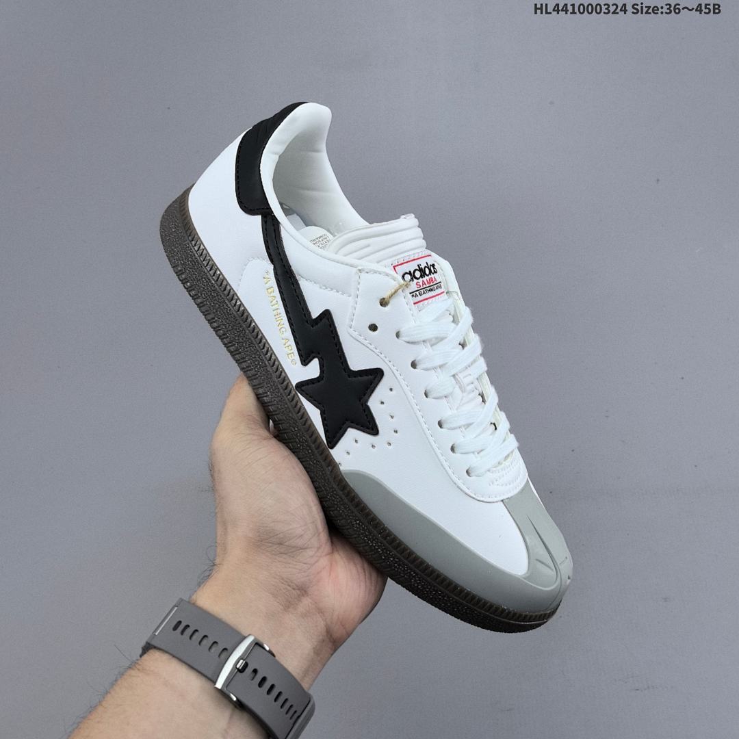 A Bathing Ape x Adidas Originals Samba ID - foto 5