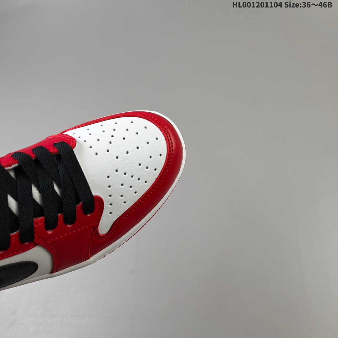 Air Jordan 1 Low OG "Black Muslin Varsity Red" AJ1 1 aj1 1 - foto 4