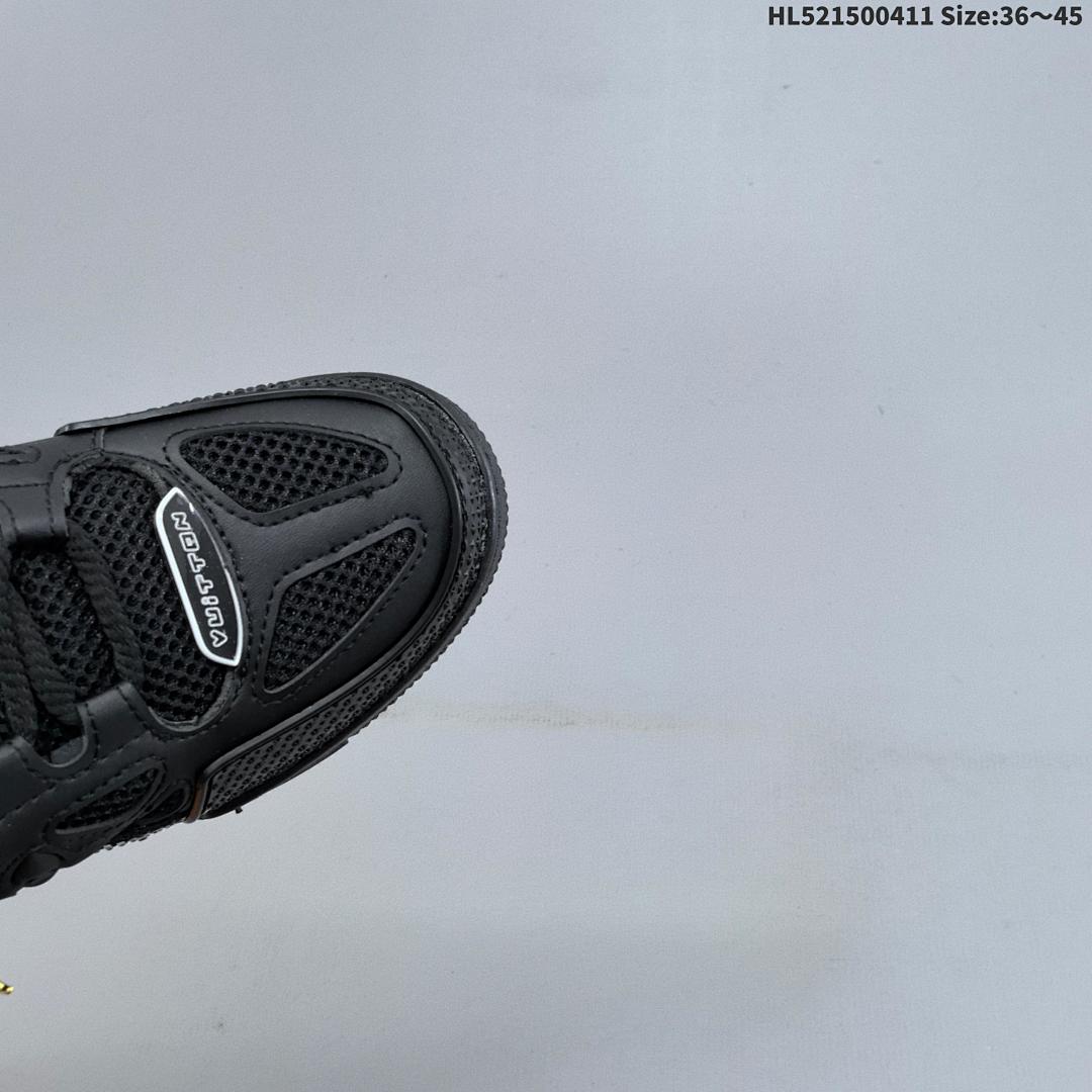 Louis Vuitton Trainer Sneaker Low LV ID Size 45 - foto 8