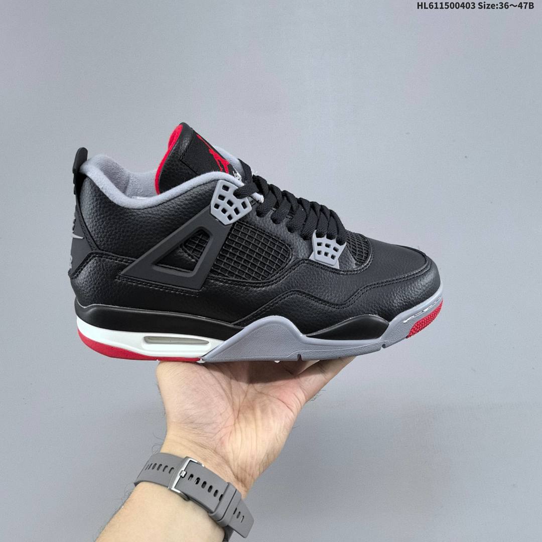 Air Jordan 4 Retro "Bred Reimagined" AJ4 4 aj4 4 - foto 2