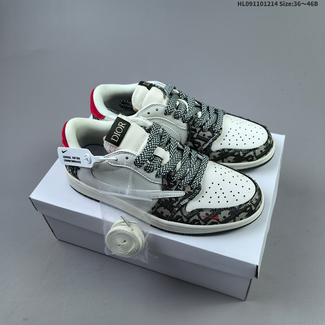 Nike Air Jordan 1 x Travis Scott AJ1 ‘DIY’ -007 36.5 - foto 7