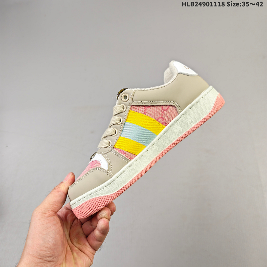 Gucci Distressed Screener sneaker Gucci HLB24901118 - foto 8