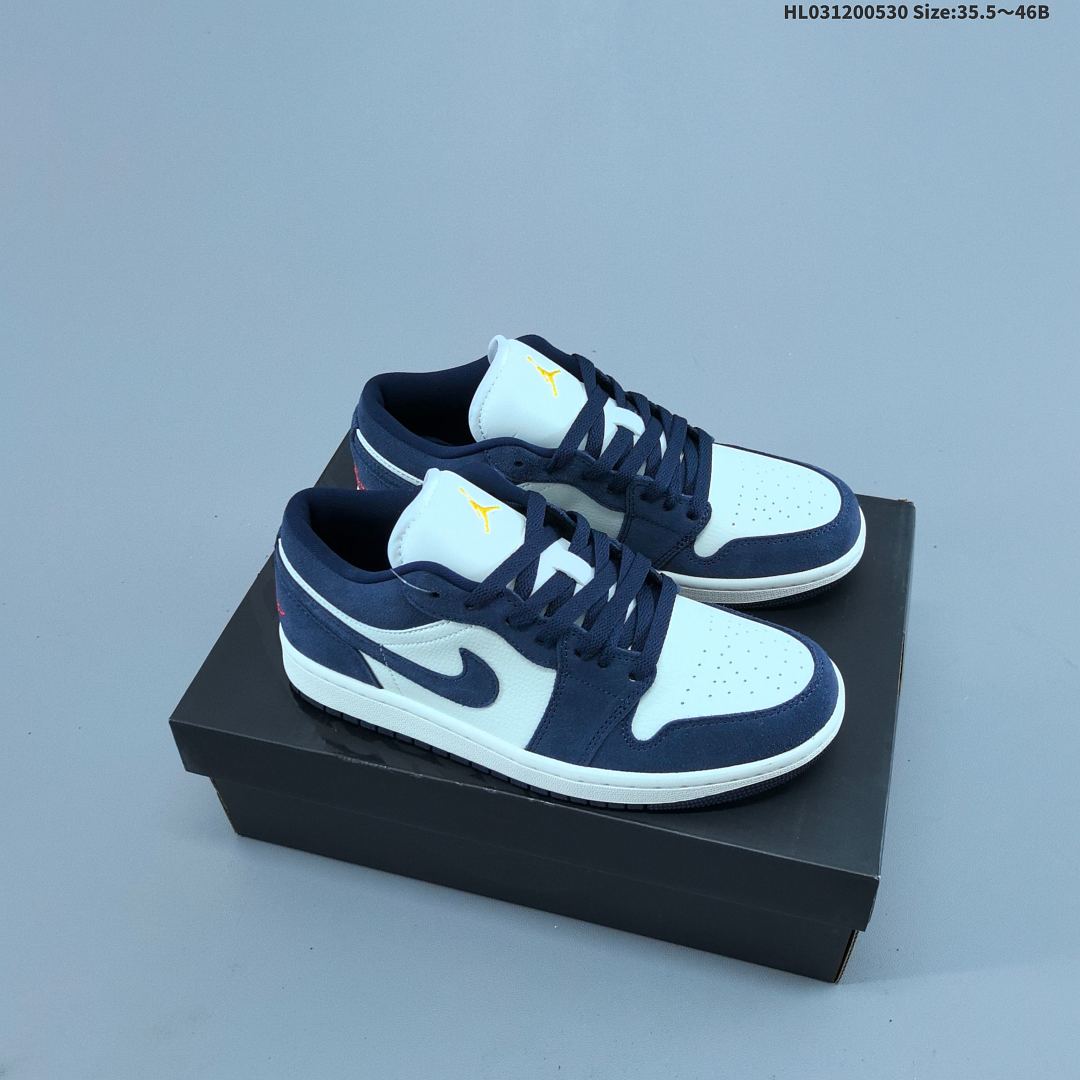 Air Jordan 1 Low "Obsidian Suede" AJ1 1 aj1 1