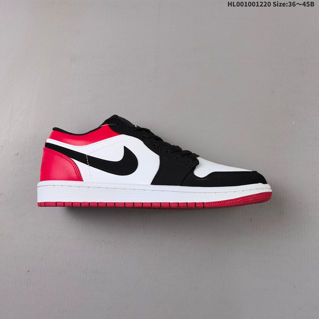 Air Jordan 1 Low "Black Toe" AJ1 1 aj1 1 - foto 9