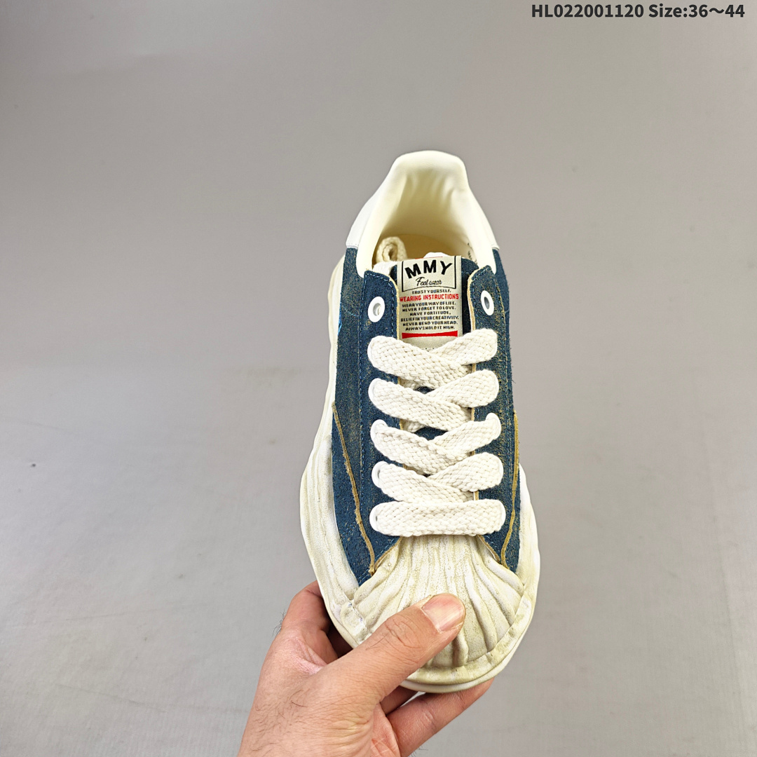Madness x MMY/Maison MIHARA YASUHIRO Wayne Original Sole Leather Low Sneaker - foto 7