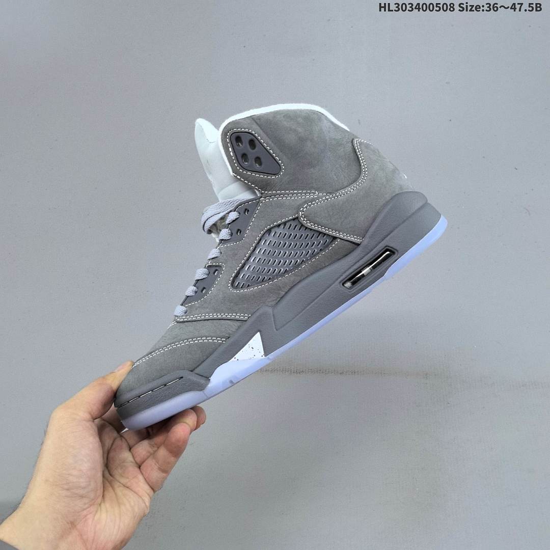 Air Jordan 5 Retro "Wolf Grey" AJ5 5 aj5 5 - foto 4