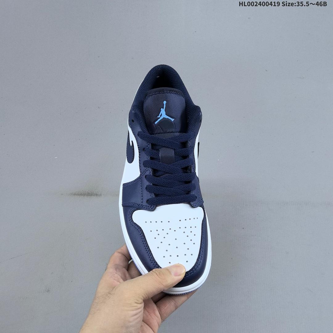 Air Jordan 1 Low "Midnight Navy/University Blue" AJ1 1 aj1 1 - foto 5