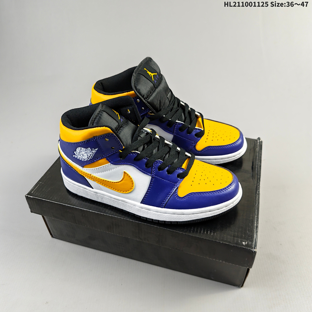 Nike Air Jordan 1 Retro Mid AJ1 -517 ID Size