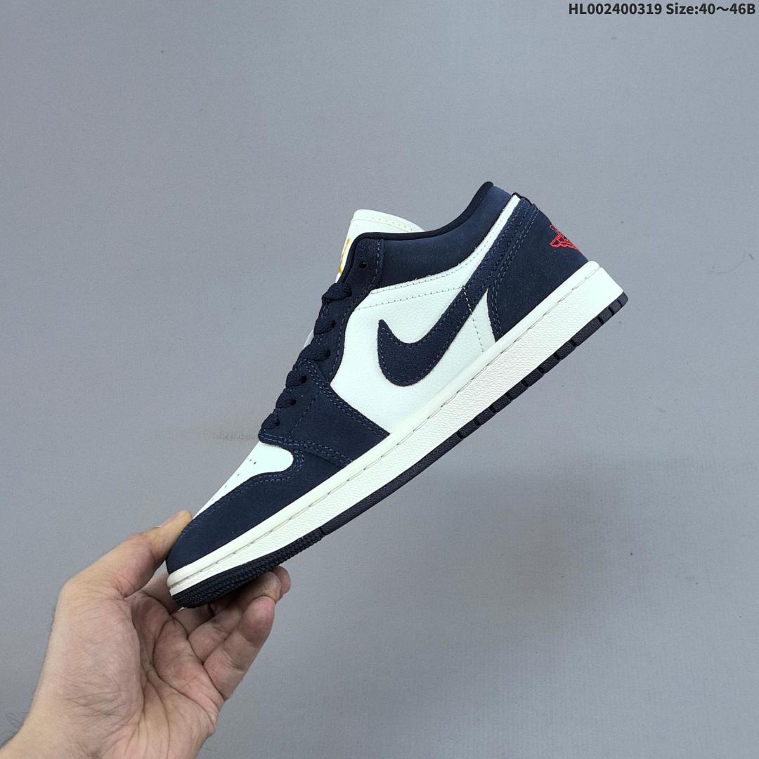 Air Jordan 1 Low "Obsidian Suede" AJ1 1 aj1 1 - foto 4