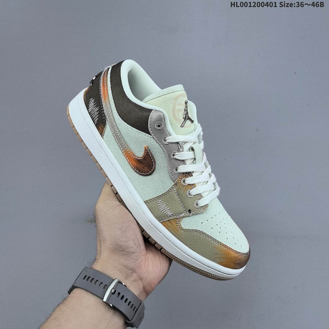 Air Jordan 1 Low SE "Multi-Color Distressed" AJ1 1 aj1 1 Jo - foto 3