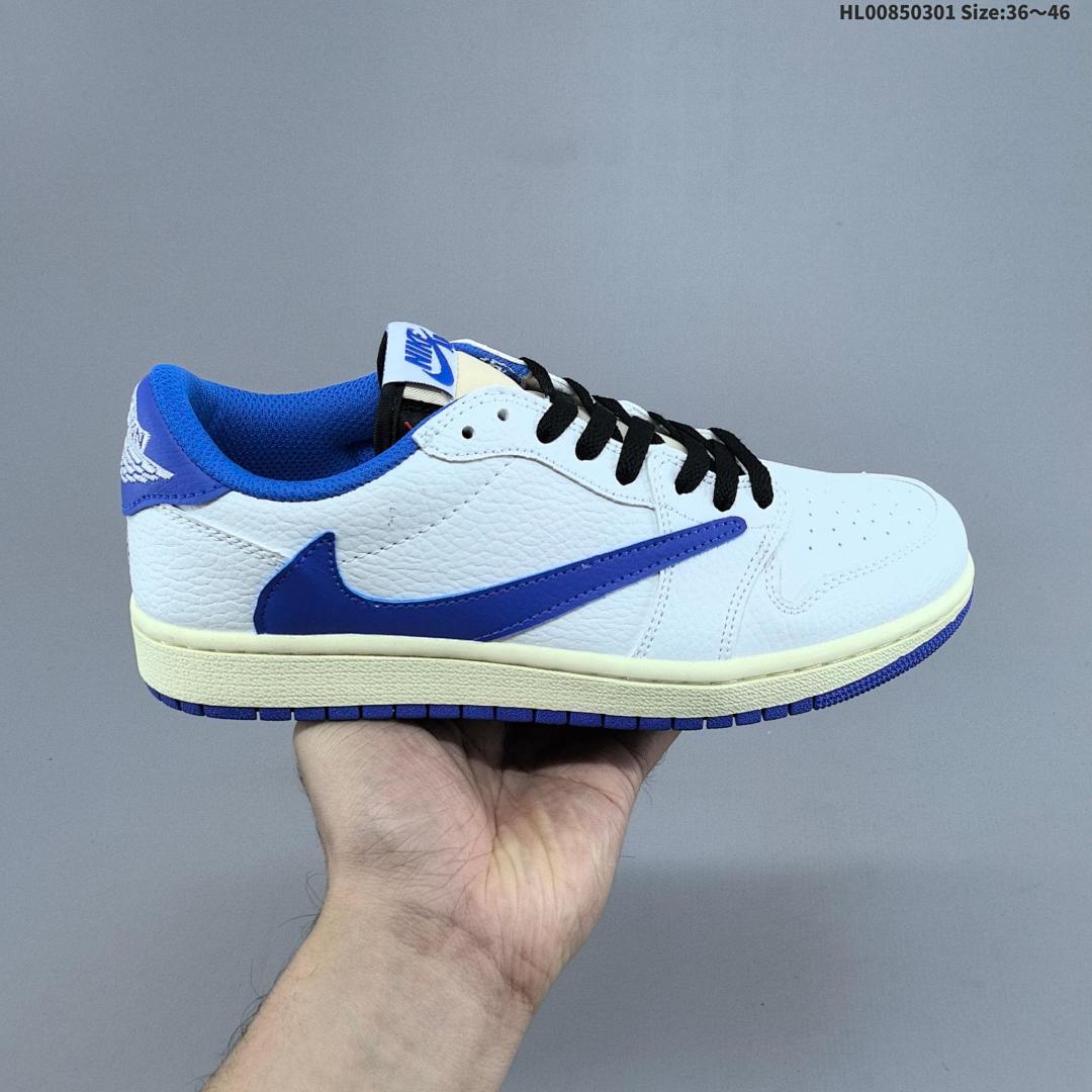 Travis Scott x Fragment Design x Air Jordan 1 Low OG AJ1 1 aj1 1 - foto 2