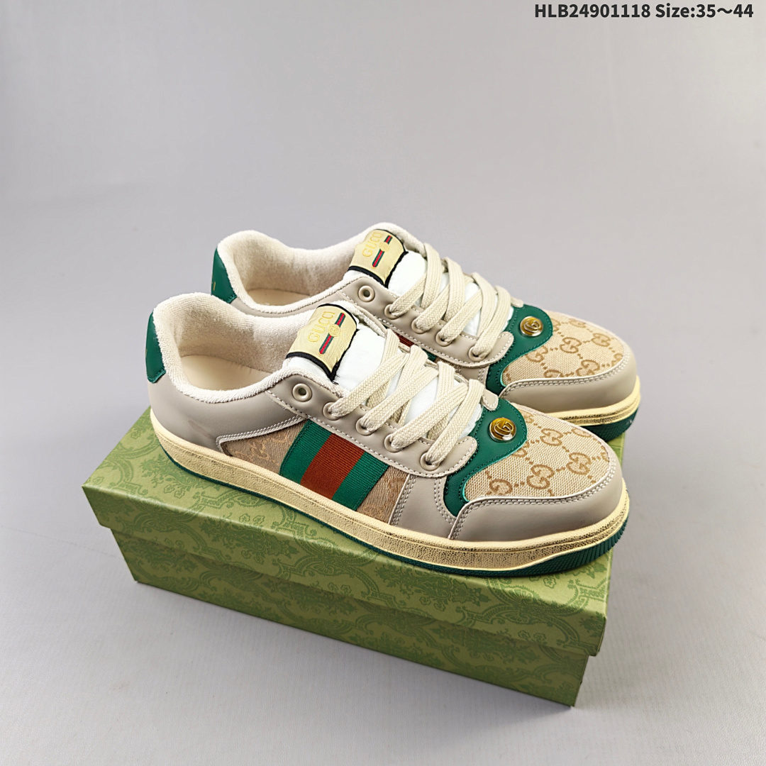 Gucci Distressed Screener sneaker Gucci HLB24901118 - foto 11