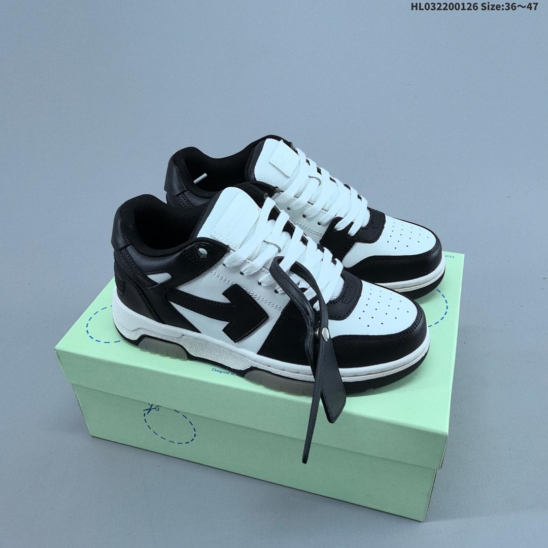 Off-WhiteÔäó c/o Virgil Abloh Out Of Office Low-top Leather OW OFF-White Sneakers" - foto 10