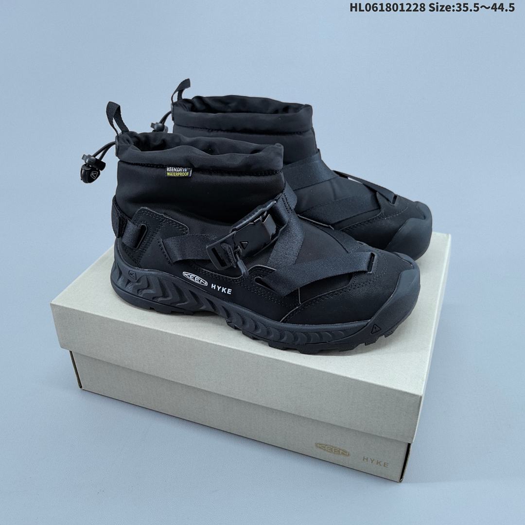 HYKE x KEEN Hoodzerra BROWN KEEN HYKE - foto 8