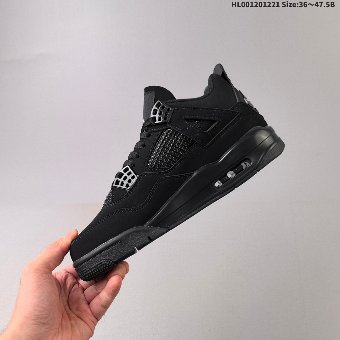 Air Jordan 4 Retro "Black Cat" AJ4 4 aj4 4 - foto 7