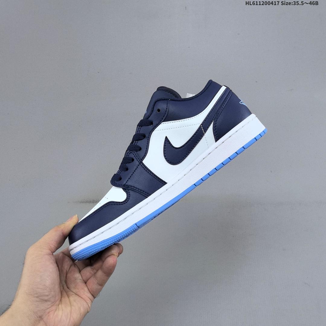 Air Jordan 1 Low "Midnight Navy/University Blue" AJ1 1 aj1 1 - foto 4