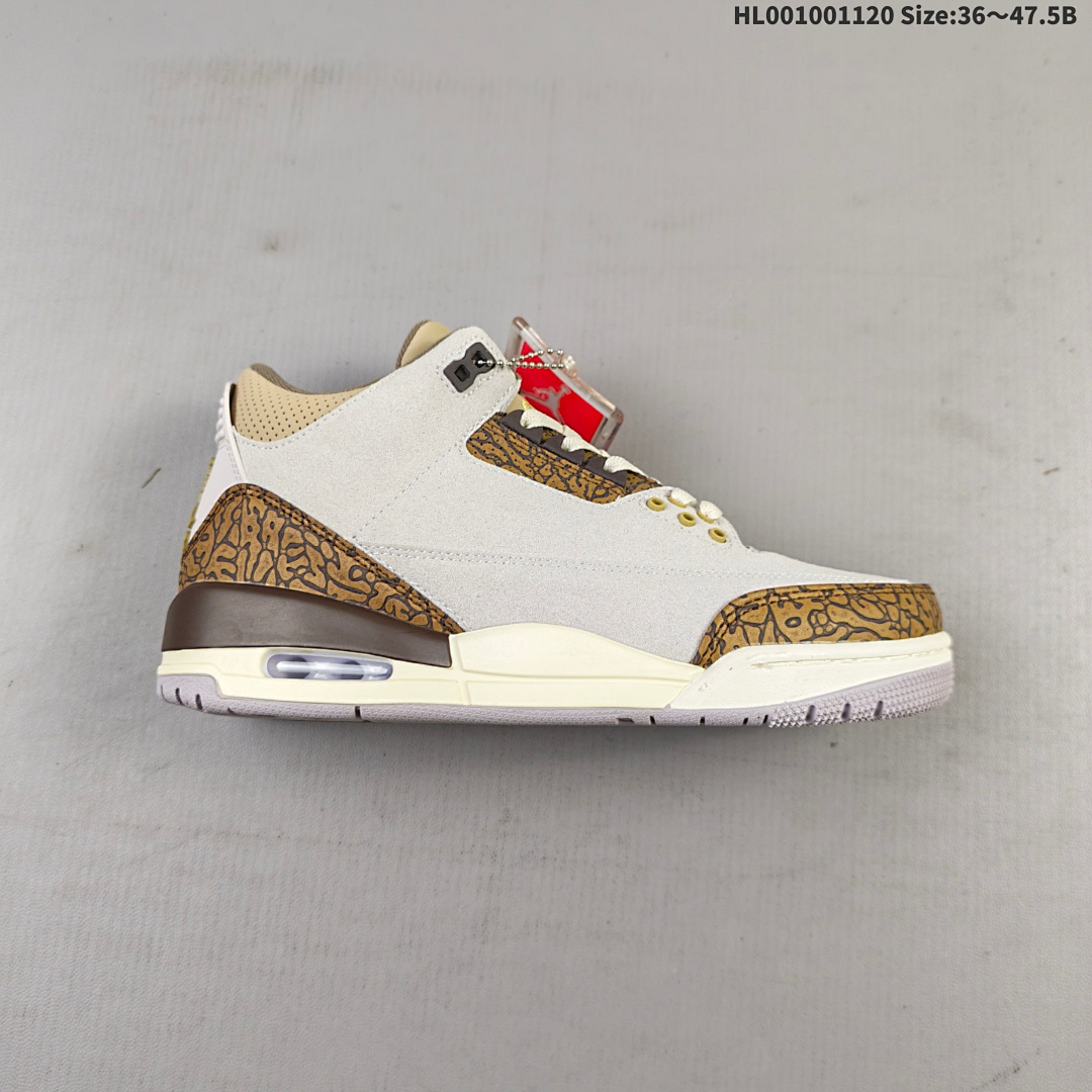 Air Jordan 3 Retro "Orewood Brown" AJ3 3 aj3 3