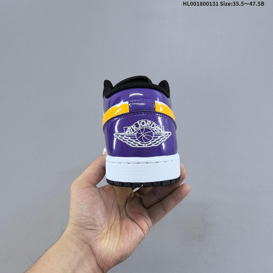 Air Jordan 1 Low "Lakers" AJ1 1 aj1 1 Jordan Ai - foto 5