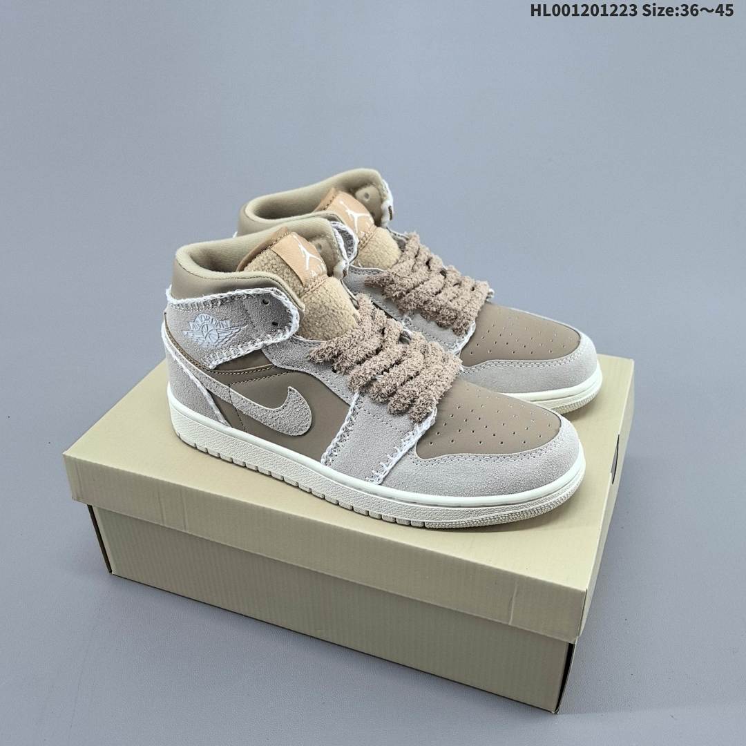a Air Jordan 1 Mid "Hemp Sail" AJ1 1 aj1 1