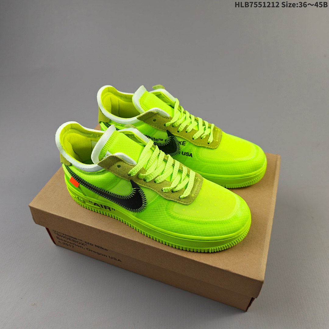 ‼️ 55 ✅Off White x Nike AIR FORCE 1 ‘07