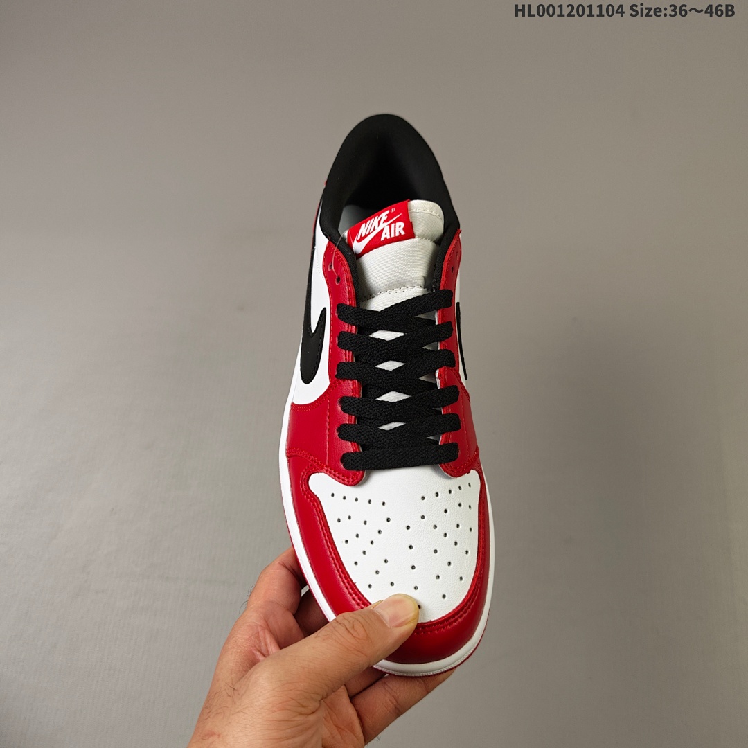 Air Jordan 1 Low OG "Black Muslin Varsity Red" AJ1 1 aj1 1 - foto 7