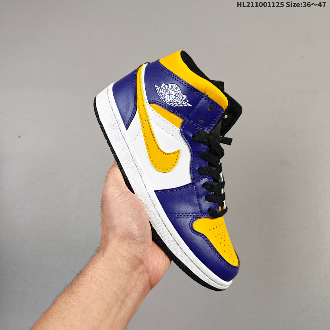 Nike Air Jordan 1 Retro Mid AJ1 -517 ID Size