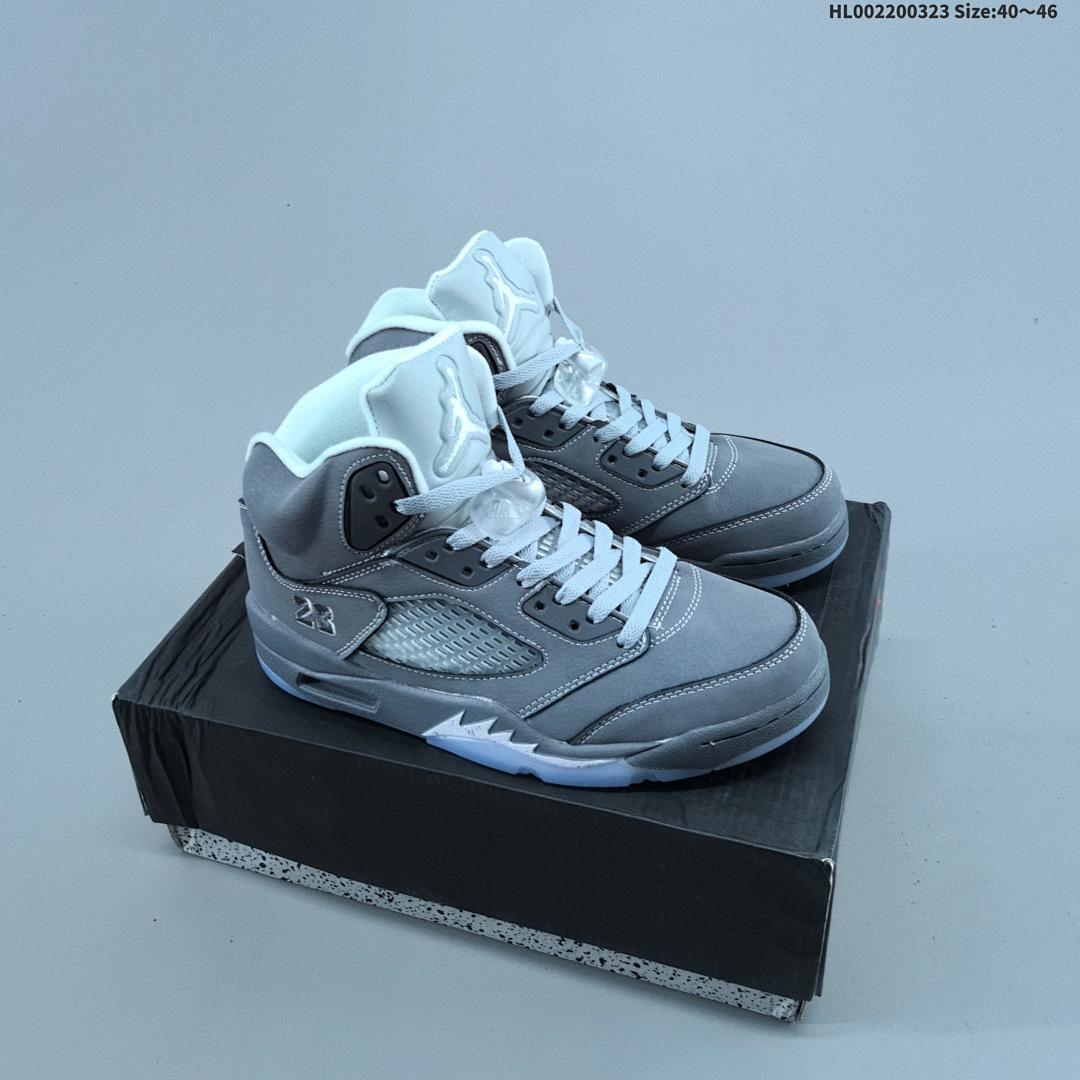 Air Jordan 5 Retro "Wolf Grey" AJ5 5 aj5 5 TP
