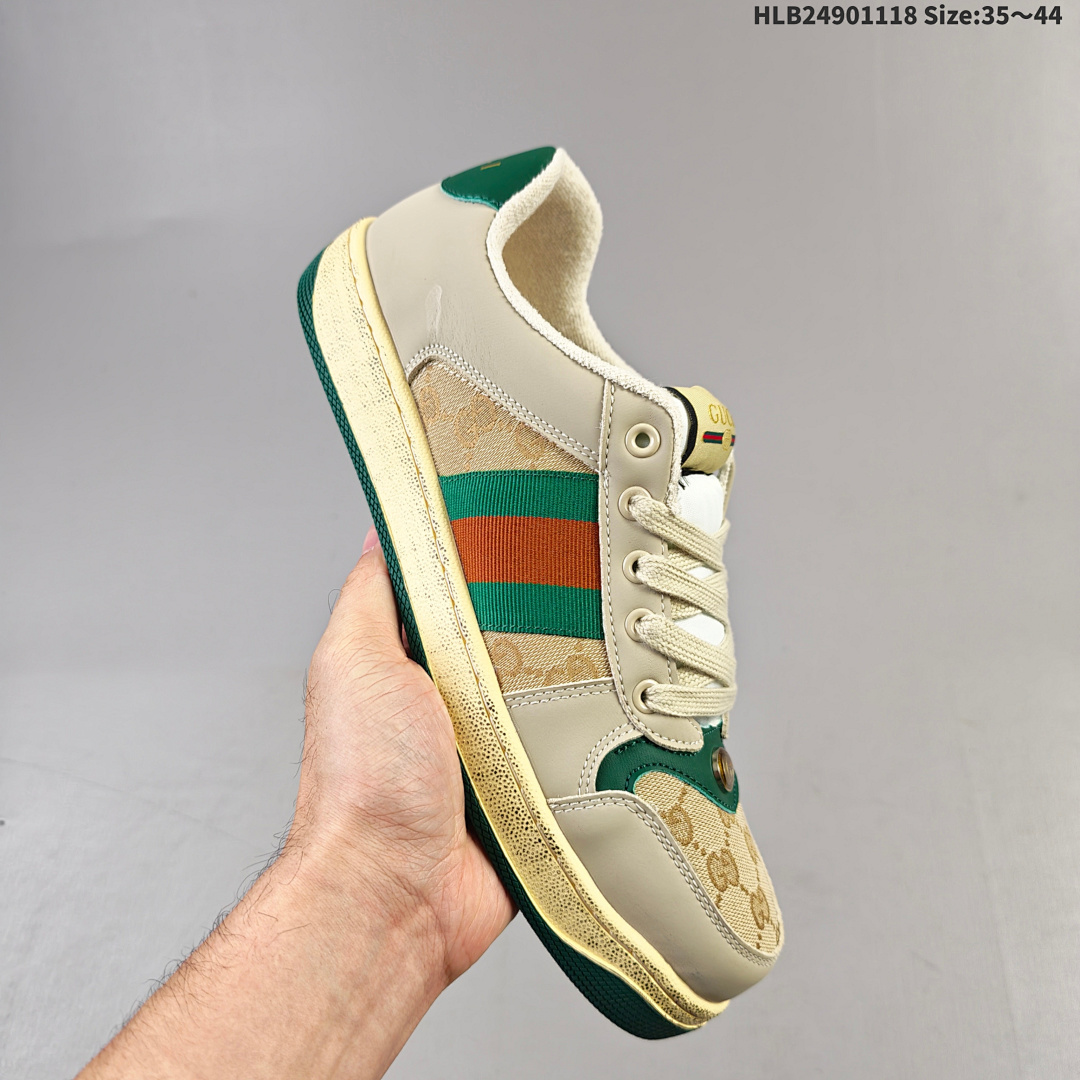 Gucci Distressed Screener sneaker Gucci HLB24901118 - foto 14
