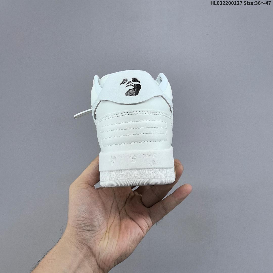 Off-WhiteÔäó c/o Virgil Abloh Out Of Office Low-top Leather OW OFF-White Sneakers" - foto 5