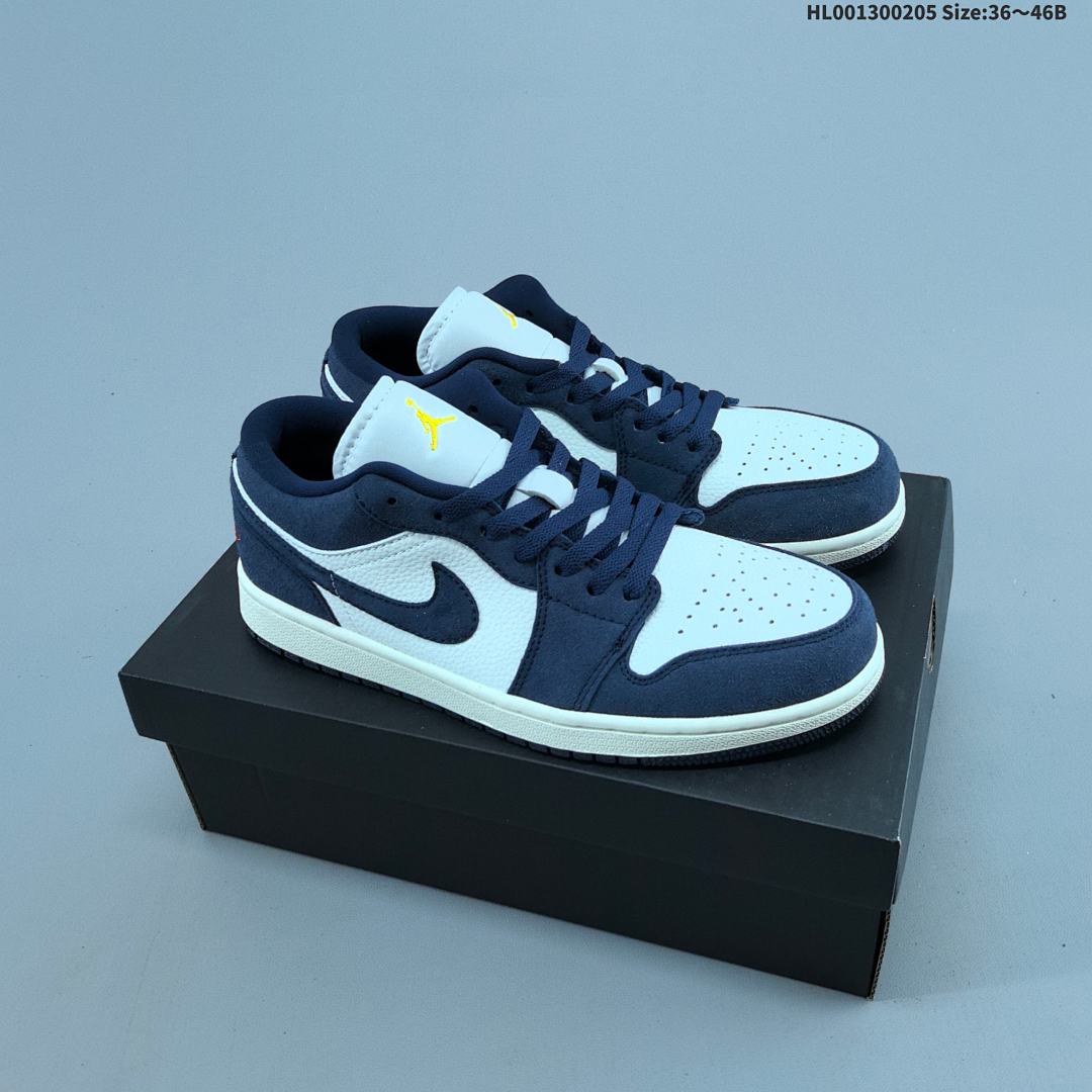 Air Jordan 1 Low "Obsidian Suede" AJ1 1 aj1 1