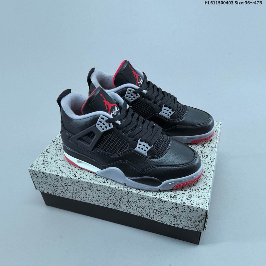 Air Jordan 4 Retro "Bred Reimagined" AJ4 4 aj4 4