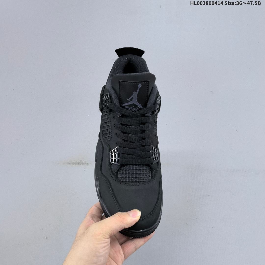Air Jordan 4 Retro "Black Cat" AJ4 4 aj4 4 - foto 5