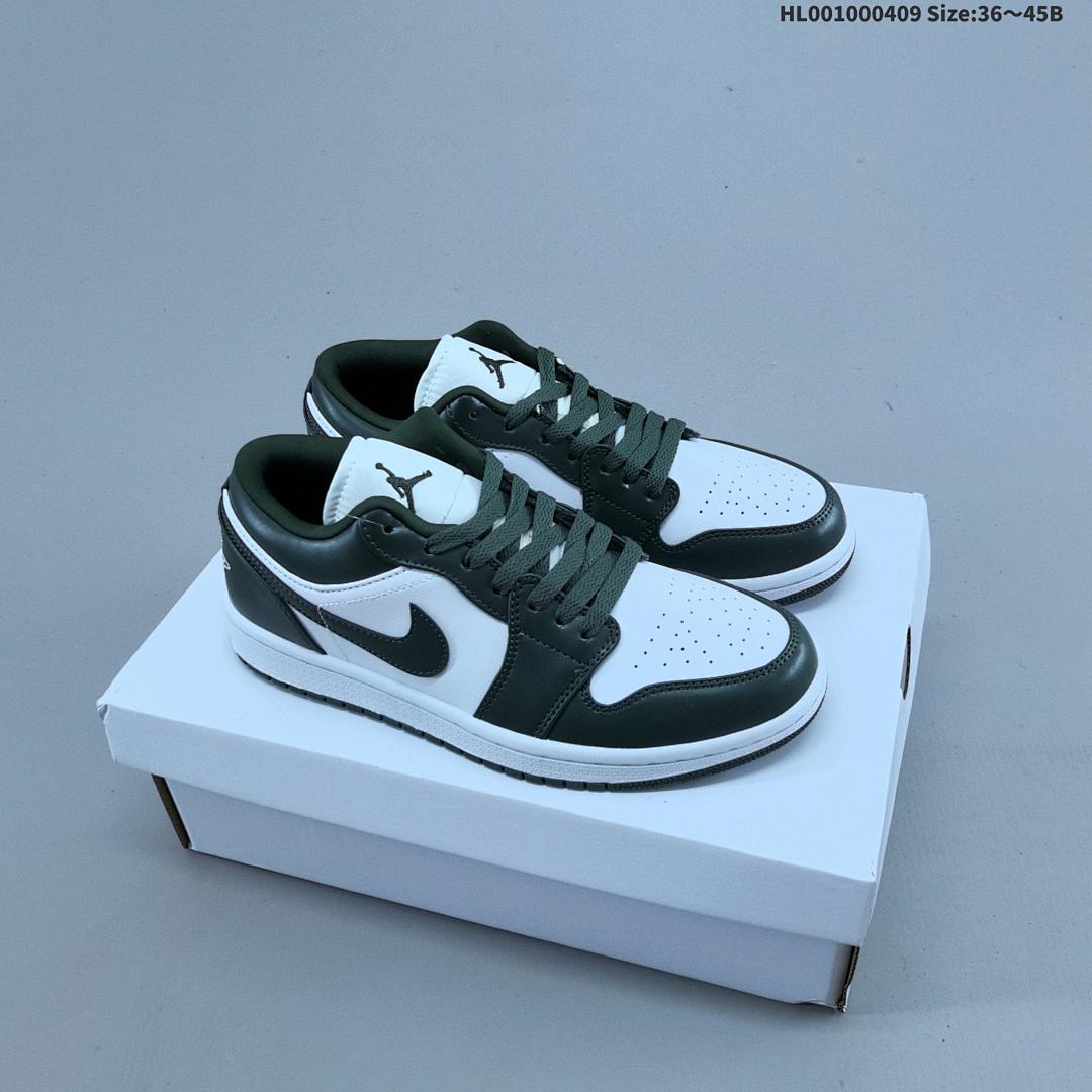 Air Jordan 1 Low "White Olive" AJ1 1 aj1 1