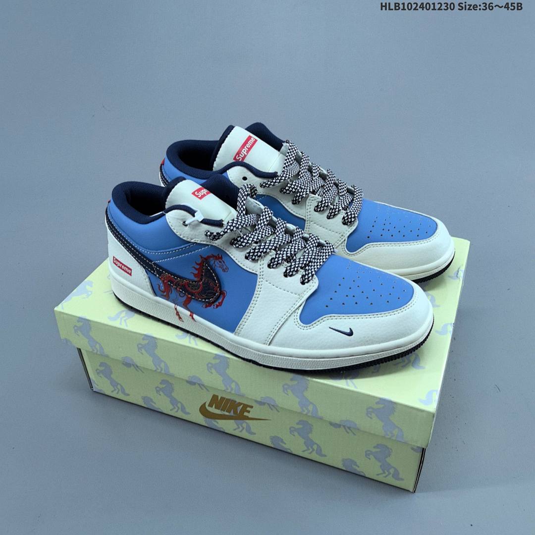 Air Jordan 1 Low "Ice Blue" AJ1 1 aj1 1 Swoosh - foto 3