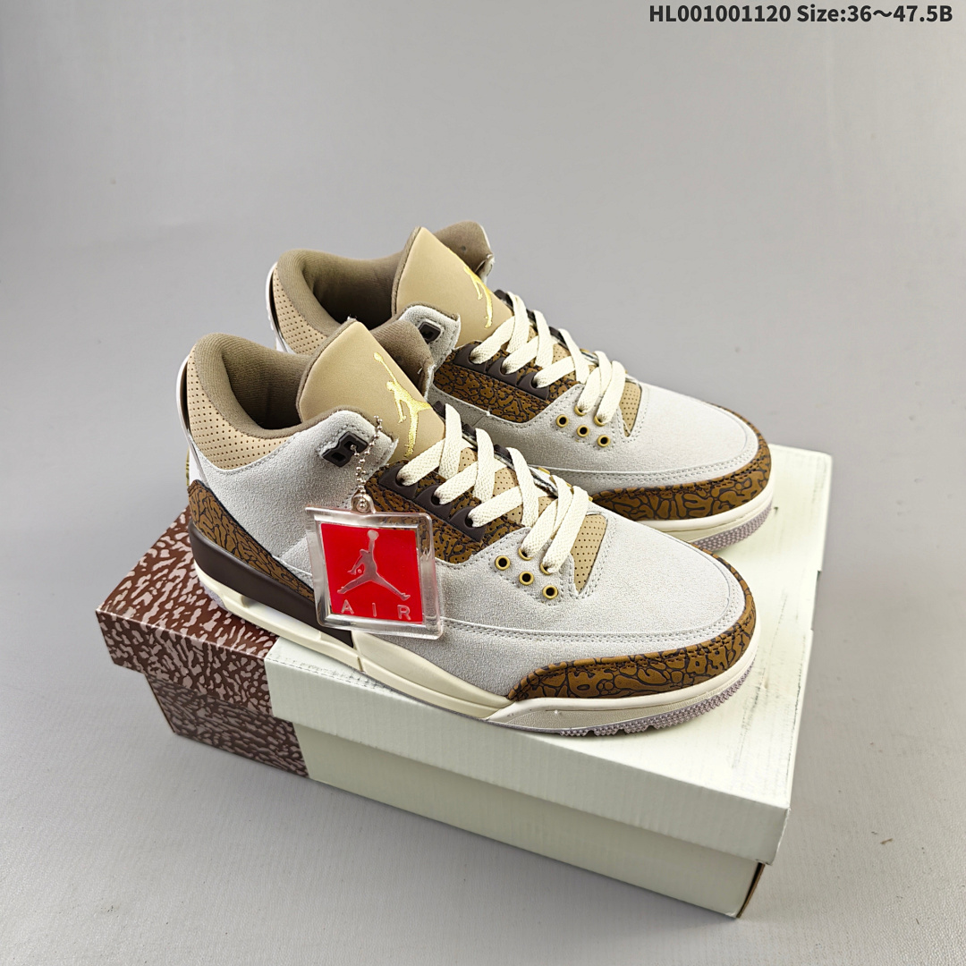 Air Jordan 3 Retro "Orewood Brown" AJ3 3 aj3 3 - foto 2