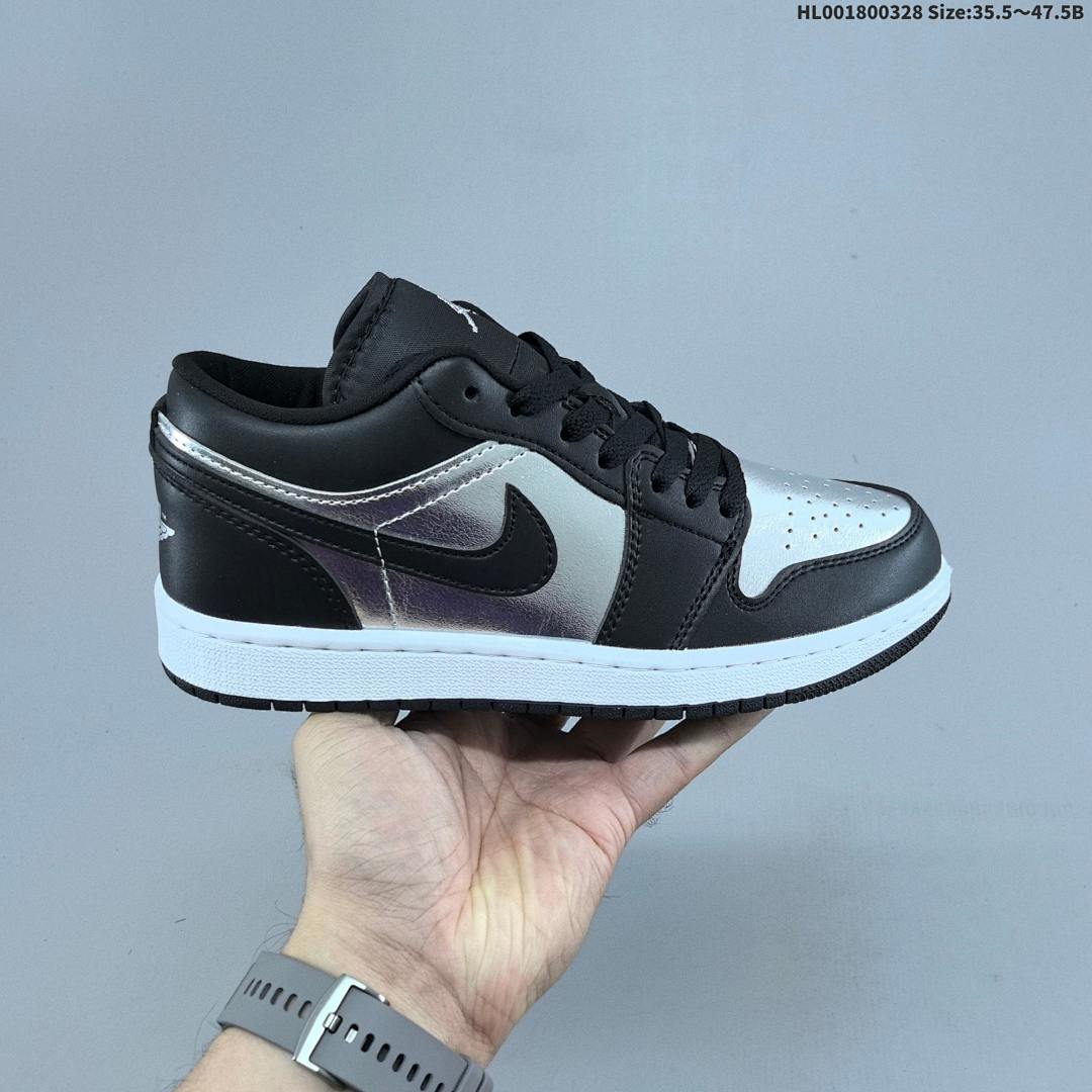 Air Jordan 1 Low "Silver Toe" AJ1 1 aj1 1 - foto 2