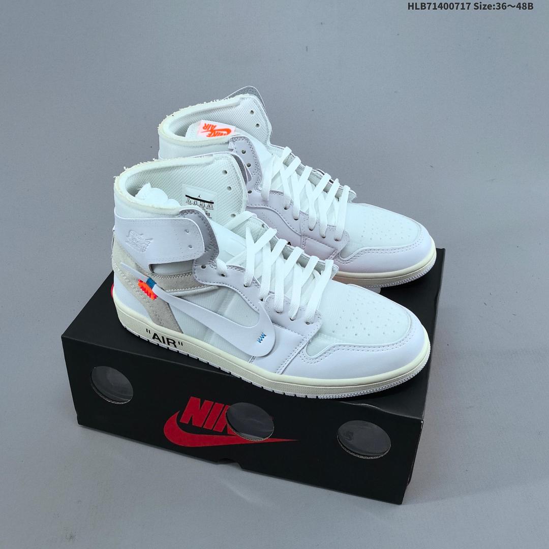 Off White x Nike Air Jordan 1 Retro High OG AJ1 · -100