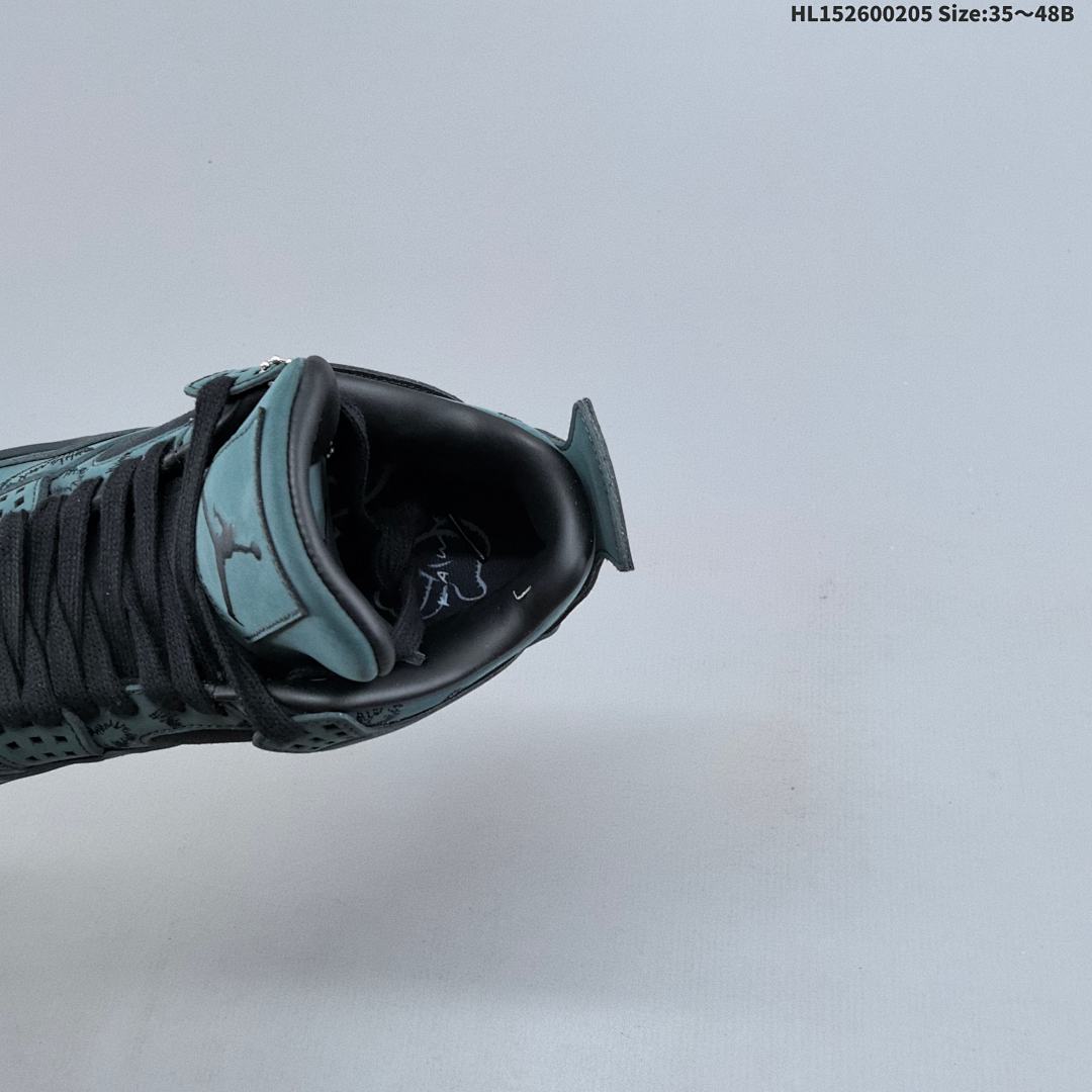 Air Jordan AJ4 "Black" - foto 2
