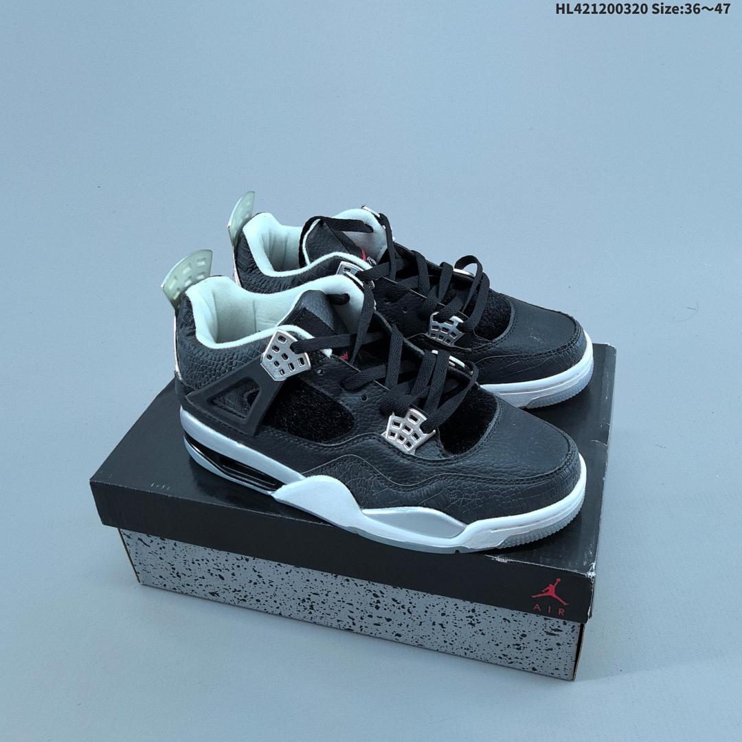 Air Jordan 4 Retro "Black Cat" AJ4 4 aj4 4 - foto 5