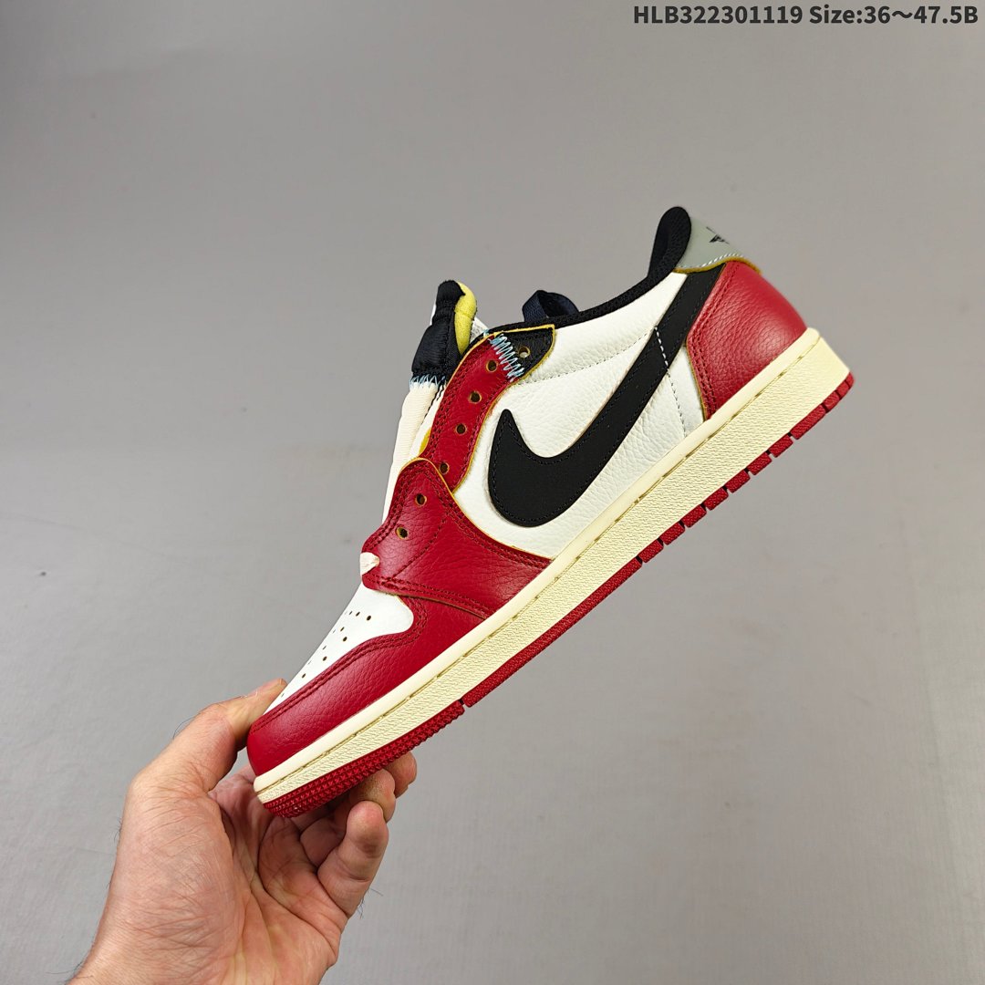 Air Jordan 1 Low OG "Black Muslin Varsity Red" AJ1 1 aj1 1 - foto 8