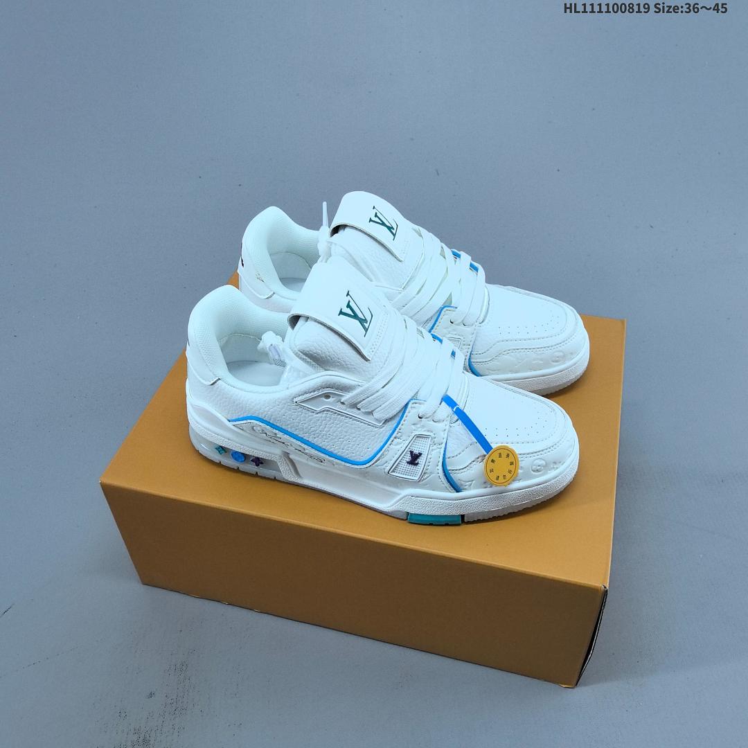 Louis Vuitton Trainer Sneaker Low Louis Vuitton Louis Vuitton ID:HL111100819 Size:36 45 - foto 6