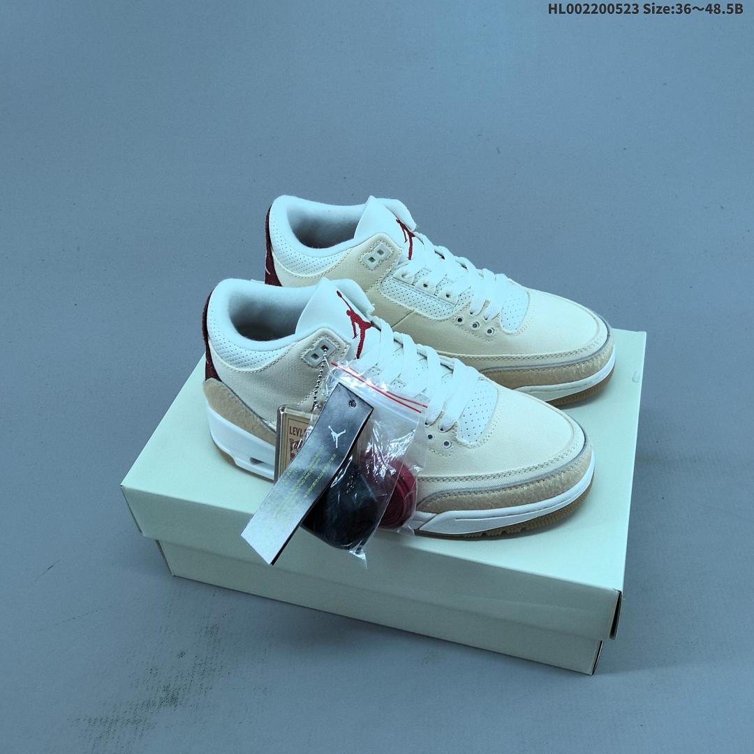 Levi& x27;s × JAir Jordan 3 Retro Jumpman "Year of the Horse" x AJ3 3 a