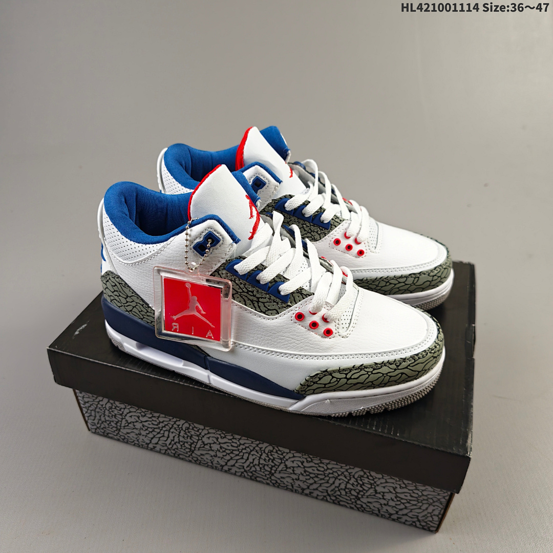 Jordan Air Jordan 3 Retro Silver Anniversary AJ3 3 1987 1988 35 - foto 3