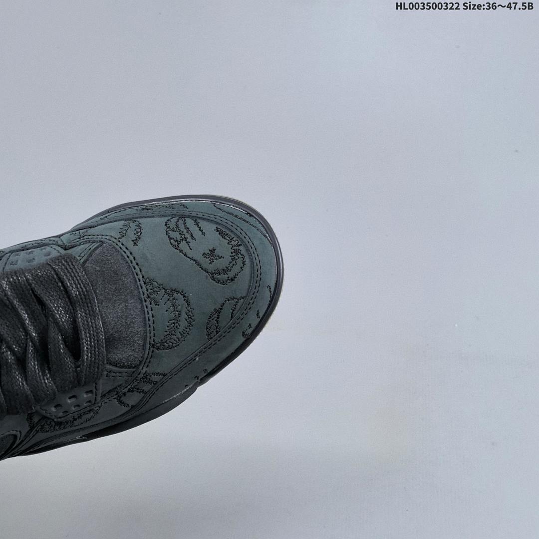 KAWS x Air Jordan 4 Retro "Kaws Black" AJ4 4 aj4 4 - foto 8