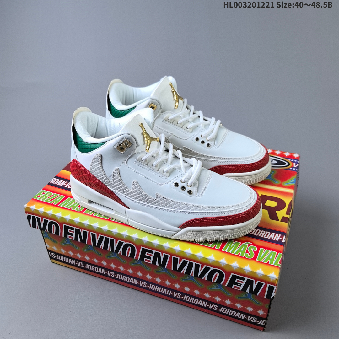 Air Jordan 3 Mexico "El Vuelo" AJ3 3 aj3 3
